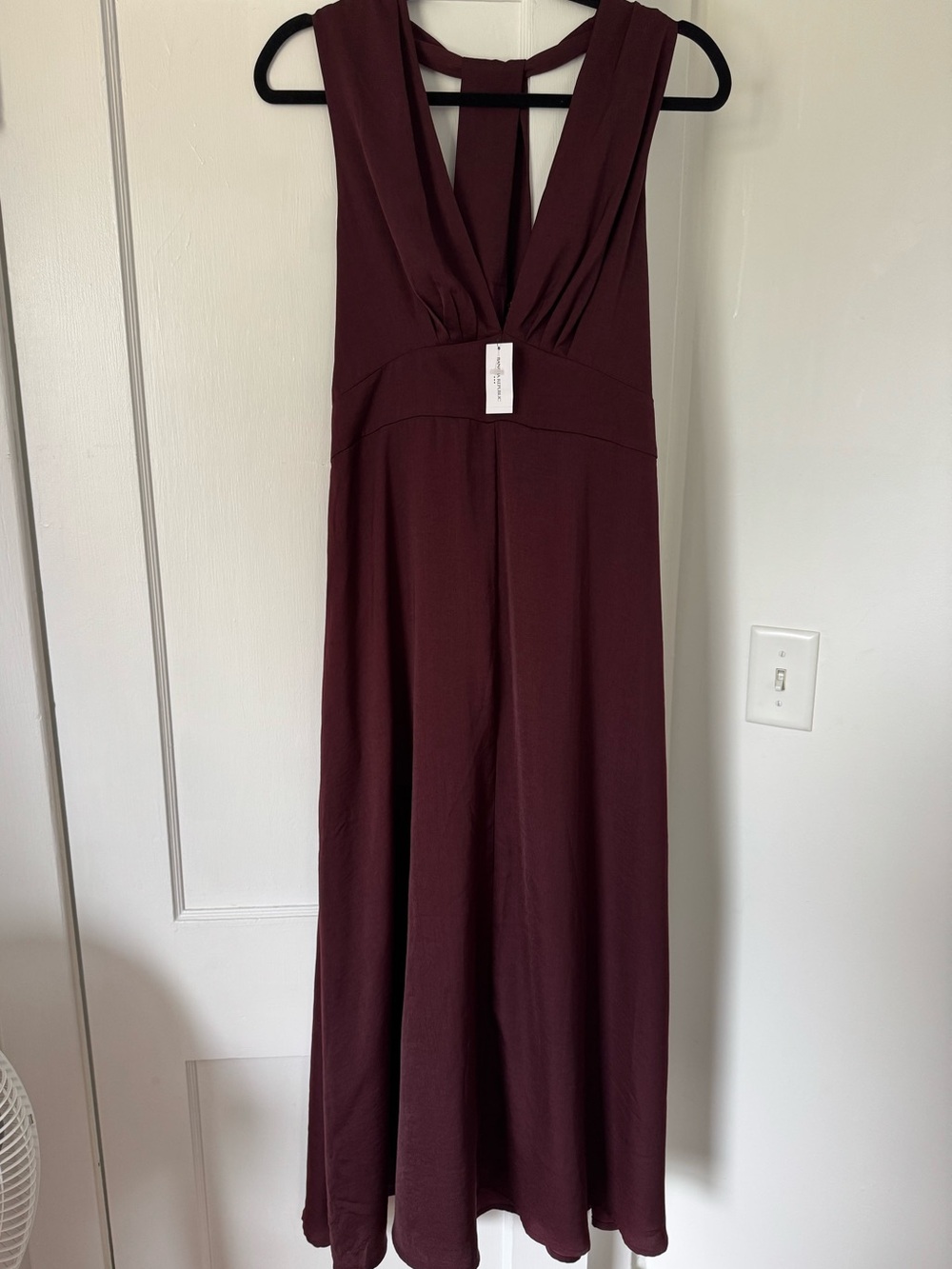 Banana Republic Burgandy Wedding Guest Semi Formal Dress